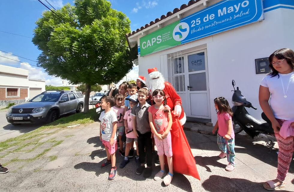 Tres Arroyos: Papá Noel recorrerá los Caps de los barrios