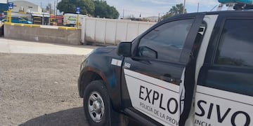 Encontraron una granada en Villa Ciudad Parque. (Policía de Córdoba)