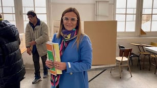 La periodista rosarina pasó por la Facultad de Ciencias Médicas de la UNR.