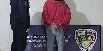 Violencia de género en San Vicente: agredió a su pareja embarazada y fue detenido.