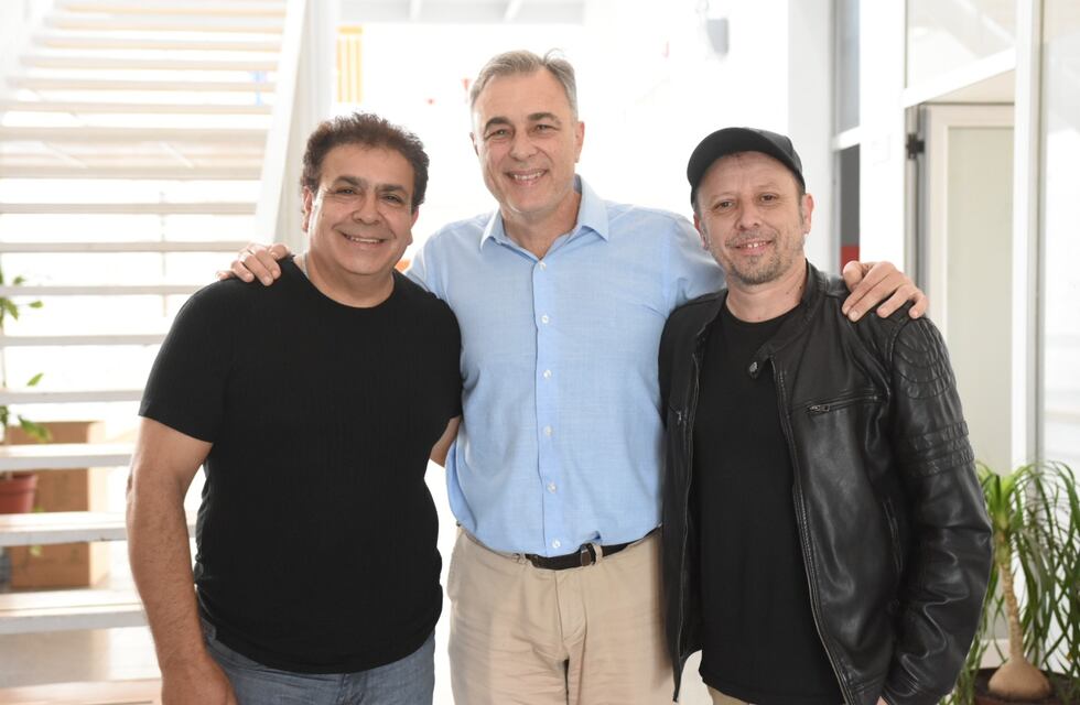 Luis Castellano se reunió con los autores del tango “La Perla del Oeste”