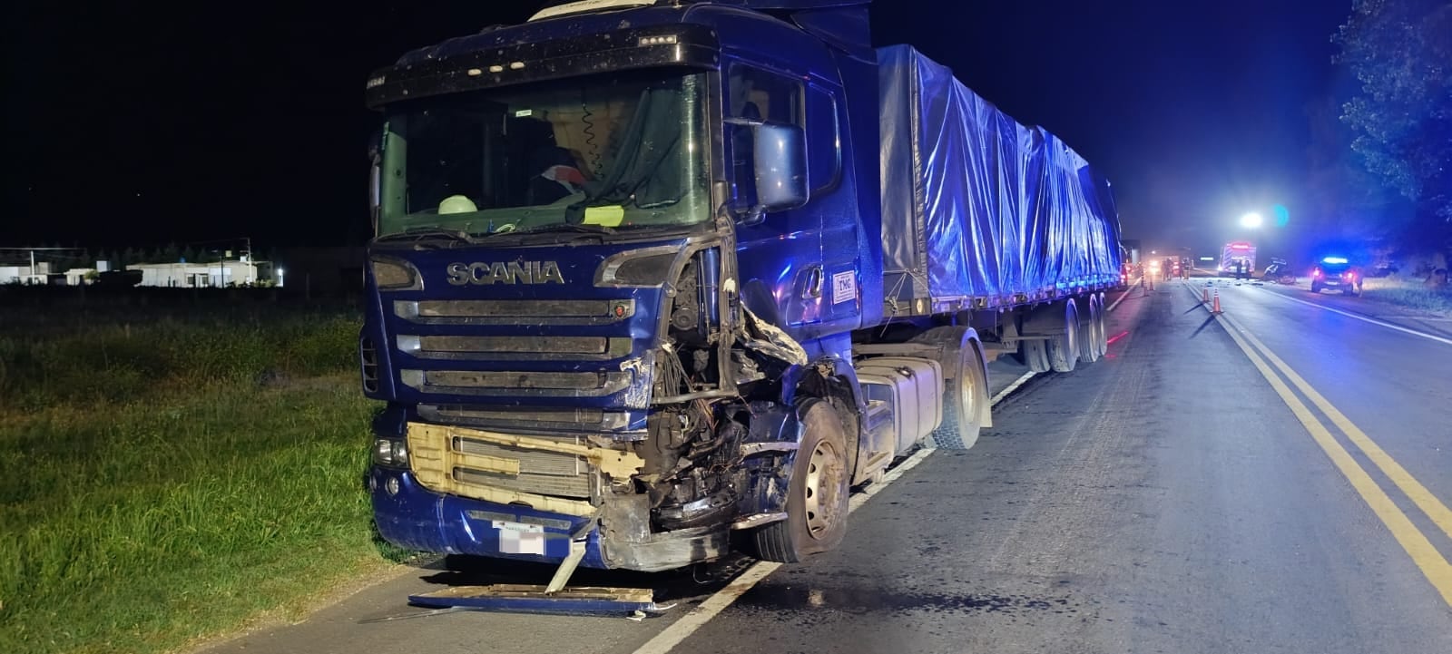 Choque fatal en la ruta 158. (Policía)