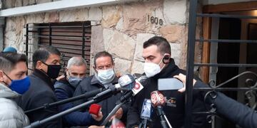 Habló Germán el dueño de la casa en donde balearon a un delincuente.