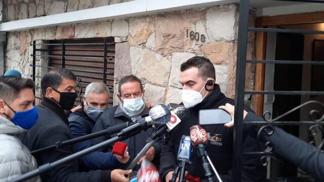 Habló Germán el dueño de la casa en donde balearon a un delincuente.