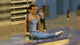Franco Gutiérrez se despide de la Gimnasia Artística en Mendoza.