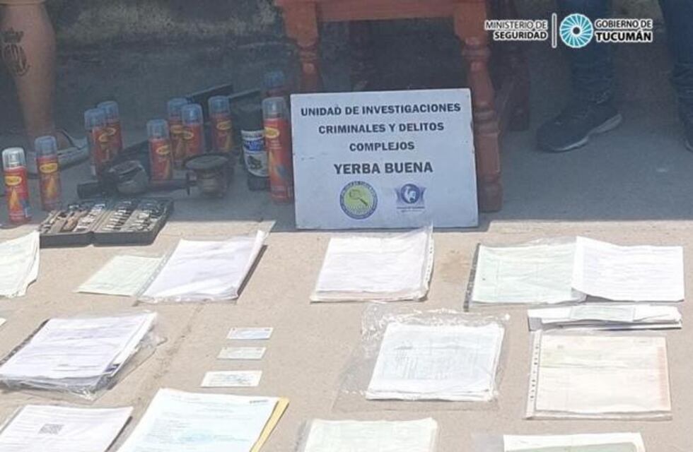 Desarticularon un taller donde se adulteraban motos robadas en San Pablo