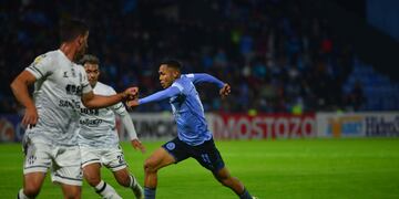 Belgrano se puso 1 a 1 por su mejor delantero, Bryan Reyna.