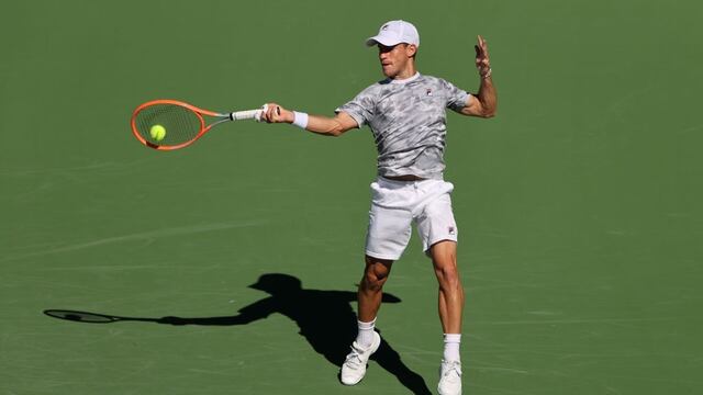 Diego Schwartzman se despidió este miércoles en la segunda ronda del Masters 1000 francés de París. / Gentileza.