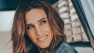 La artista santafesina comenzó su carrera cuando todavía estaba en la escuela primaria.