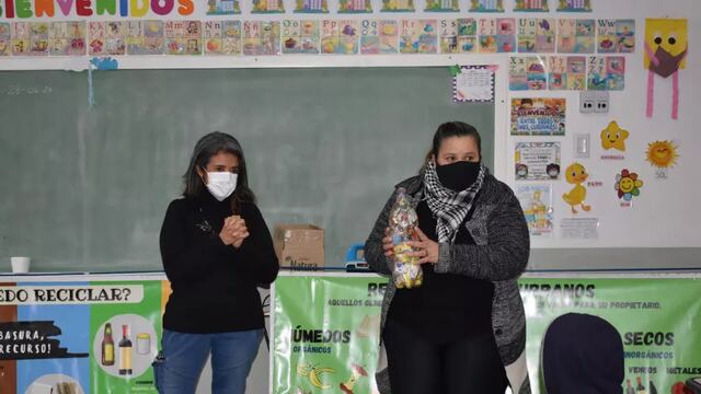 Los niños participaron alegremente de la jornada.