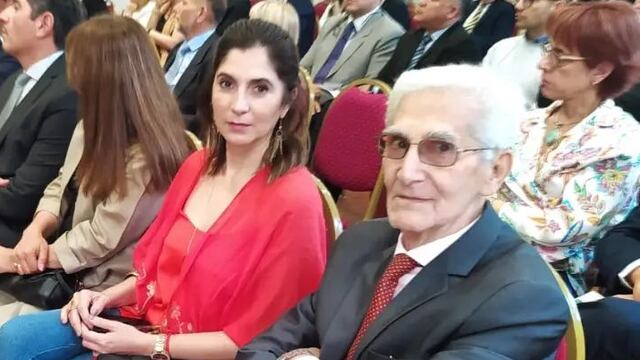 La diputada provincial Mariela Ferreyra junto a su padre, el diputado nacional por Jujuy Ferreyra Daniel.