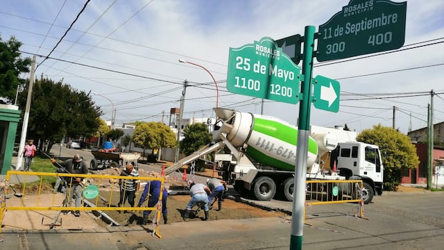 Realizaron reparaciones en dos esquinas