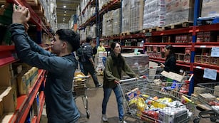 Inflación. Fuerte aumento de precios en alimentos y bebidas.