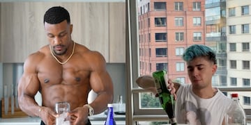 Luck Ra probó la rutina viral Ashton Hall y el video es furor en las redes.