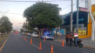 Un hombre fue detenido en un control policial en Córdoba.