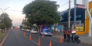 Un hombre fue detenido en un control policial en Córdoba.