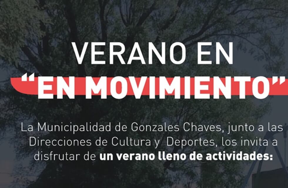 Gonzales Chaves: Segunda Jornada de “Verano en Movimiento” en la Plaza del Inmigrante