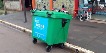 Distribuirán más contenedores de residuos en diversos puntos de Iguazú.