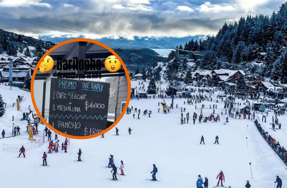 Vacaciones de invierno: un pancho con gaseosa en Bariloche cuesta casi lo mismo que comer en Aspen