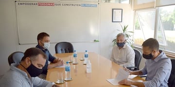 La empresa Sipar donará el equipamiento de laboratorio para el nuevo hospital municipal (Facebook)