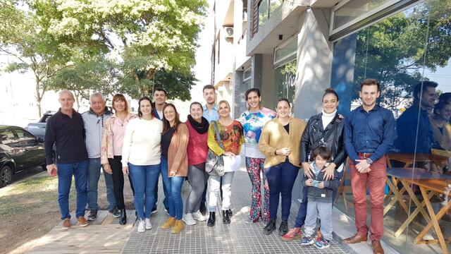 Empresarios locales que organizan "Punto Sacripanti"