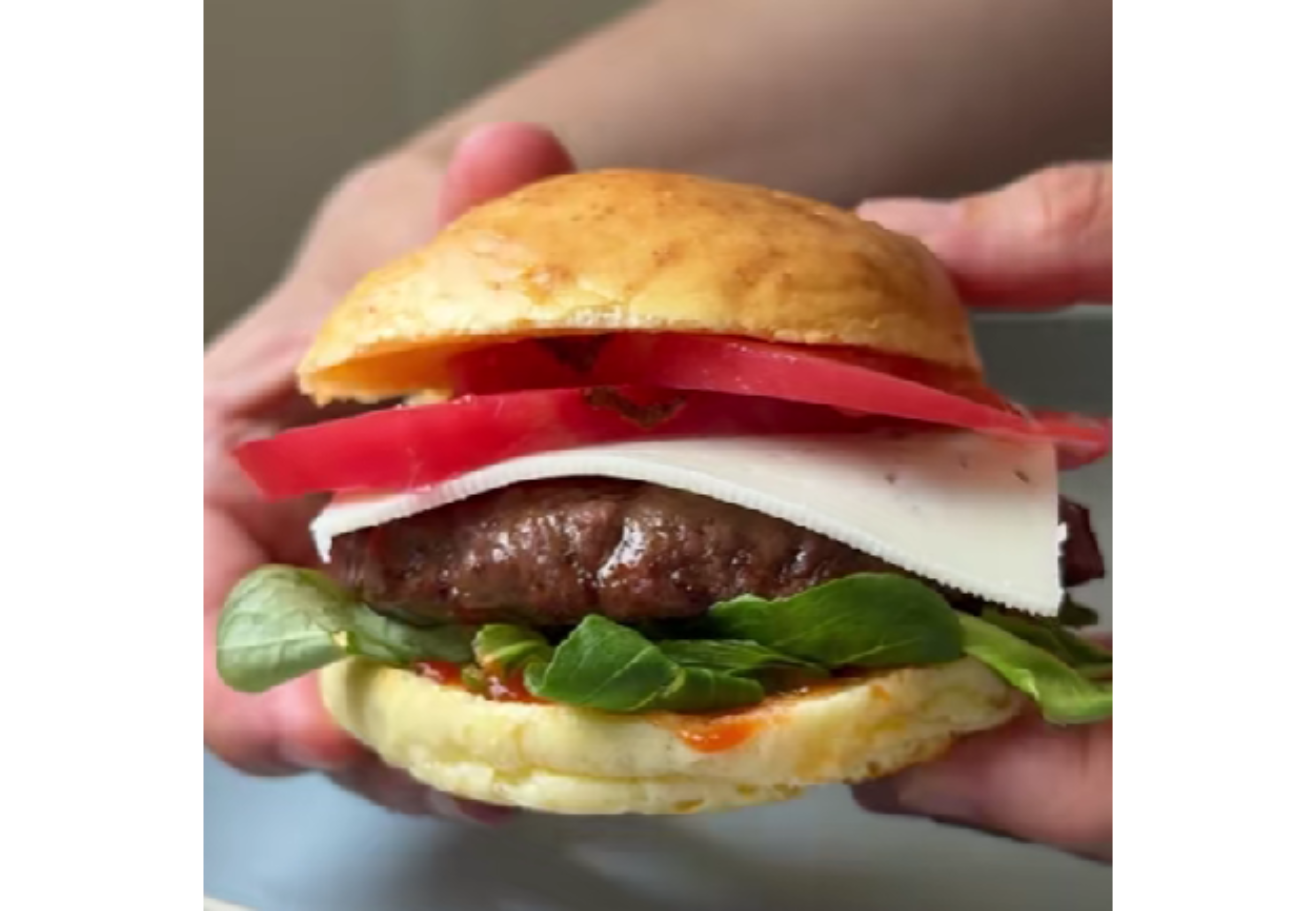 Este es el pan ideal para hamburgesas.