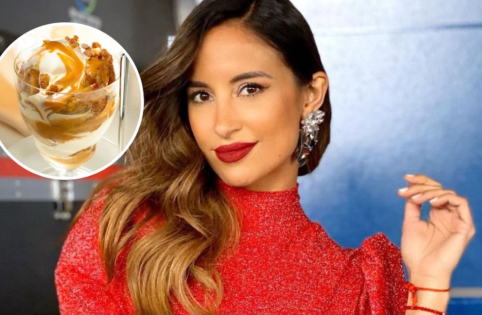 Lourdes Sánchez enseñó a hacer helado de banana y dulce de leche con solo 3 ingredientes