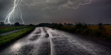 Alerta meteorológica para San Luis. Imagen ilustrativa.