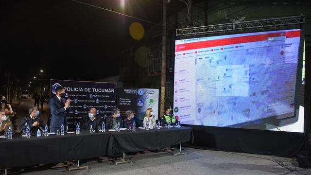 Manzur inauguró la App "Alerta Tucumán".