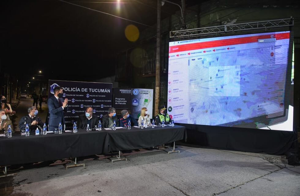 Manzur lanzó el programa “Alerta Tucumán” en Ciudadela