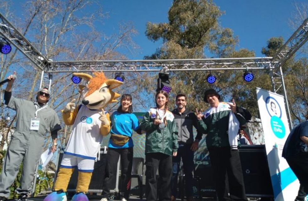 Catalina Ruiz, la única en darle medallas a Mendoza en los Juegos Nacionales Evita de deportes urbanos