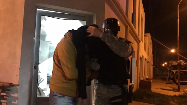 Cinco son los detenidos en los allanamientos.