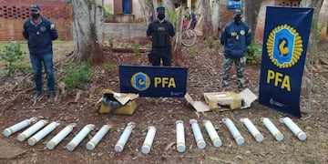 Secuestran más de 21 kilogramos de cogollos de marihuana en Eldorado.
