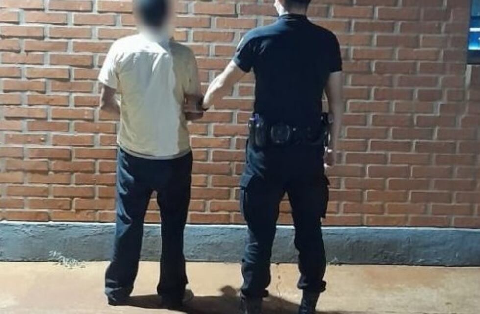 Fue detenido mientras intentaba robar en un taller mecánico en San Vicente
