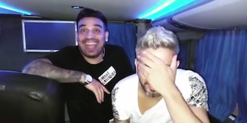 El dúo protagonizó un divertido video.