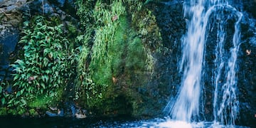 Salto de aguas cristalinas en Santa Rosa de Calamuchita.