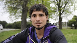 Entrenamiento de River en Ezeiza, en 2011.