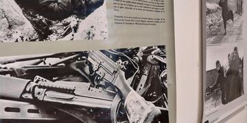 Muestra "Cruces, idas y vueltas de Malvinas" en el Centro Cultural La Estación de Tres Arroyos