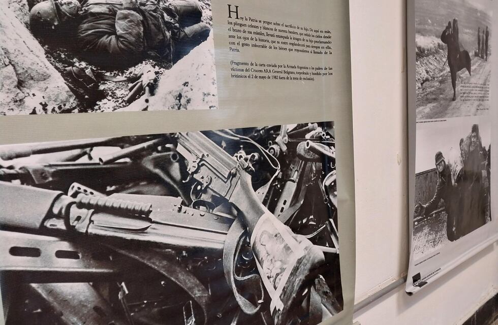 Muestra “Cruces, idas y vueltas de Malvinas” en el Centro Cultural La Estación de Tres Arroyos