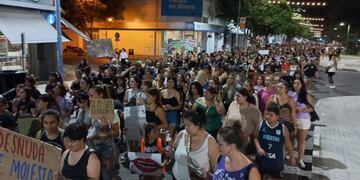 Marcha por el 8M en Rafaela