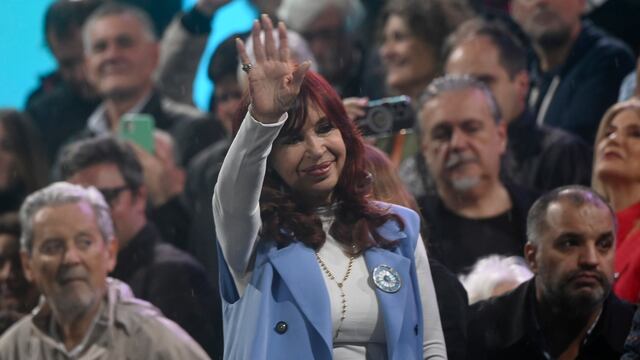 La vicepresidenta Cristina Fernandez fue sobreseída en la causa de la ruta del dinero K.