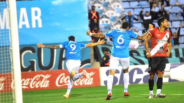 Los últimos cuatro goles de Belgrano en las tres últimas fechas, fueron de Pablo Vegetti (Foto: Javier Ferreyra / La Voz).