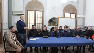 Funcionarios del Ministerio de Justicia y Seguridad se reunieron en Rafaela con autoridades de la Unidad Regional V (departamento Castellanos) de la Policía de la Provincia para repasar los resultados