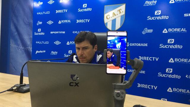 "Ganamos con el ADN de este equipo", enfatizó del técnico de Talleres.