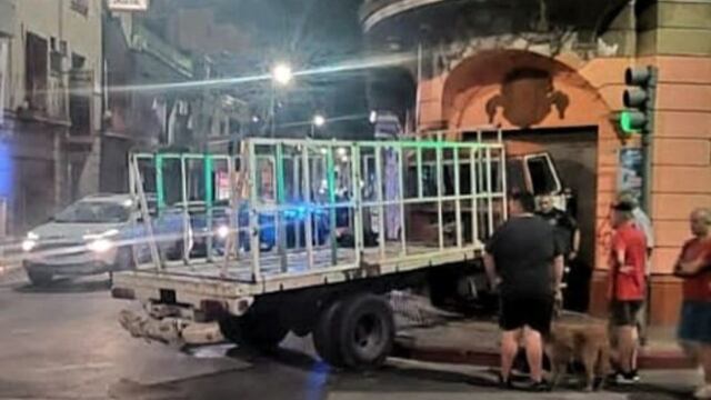 El episodio ocurrió este viernes por la madrugada.