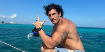 El influencer de 22 años estuvo en México y volvió para el repechaje del reality show.
