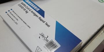 Se encuentran disponibles en farmacias los autotest de COVID en Posadas.