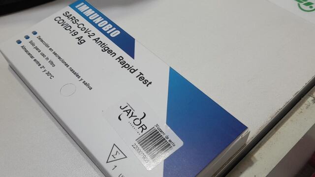 Se encuentran disponibles en farmacias los autotest de COVID en Posadas.