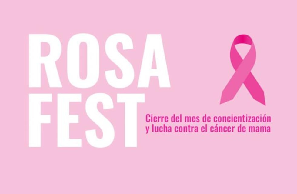 Salud y cultura se unen en el Rosa Fest