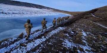 Tierra del Fuego: BIM5 se adiestró en técnicas de operaciones defensivas
